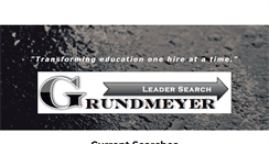 Desktop Screenshot of grundmeyerleadersearch.com
